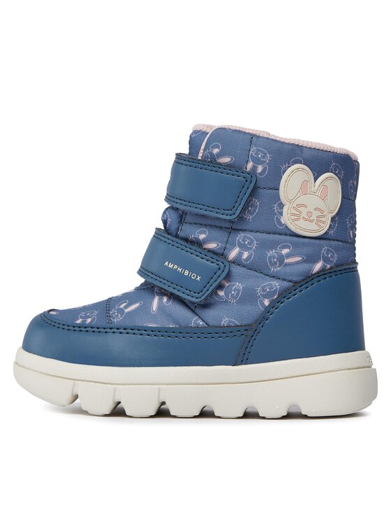 Geox Geox Sniego batai B Willaboom Girl B A B365AC 000MN C4005 S Mėlyna