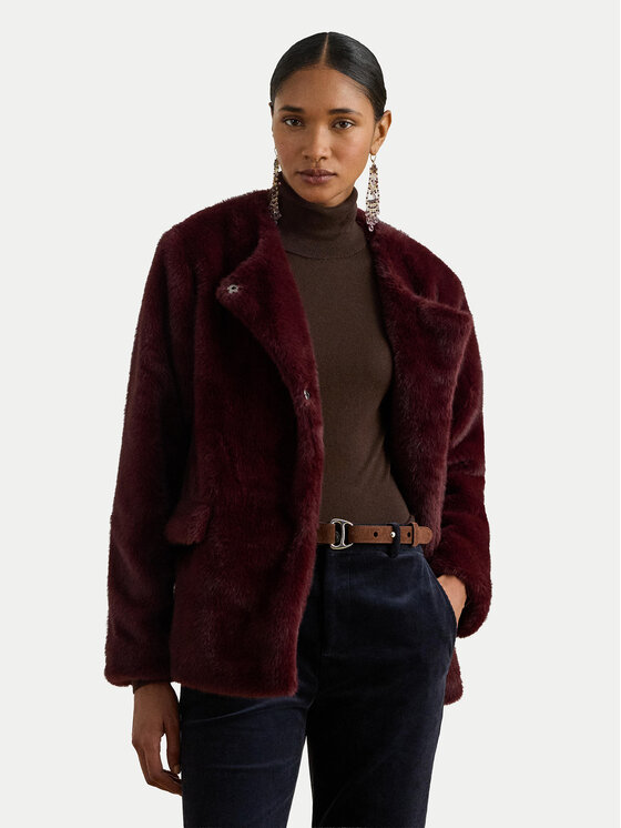 LAUREN RALPH LAUREN LAUREN RALPH LAUREN Γούνα 297P04117001 Μπορντό Regular Fit