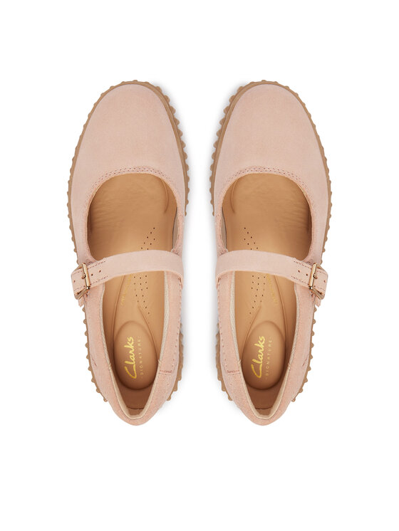 Clarks Clarks Półbuty Torhill Jane 26186306 Różowy