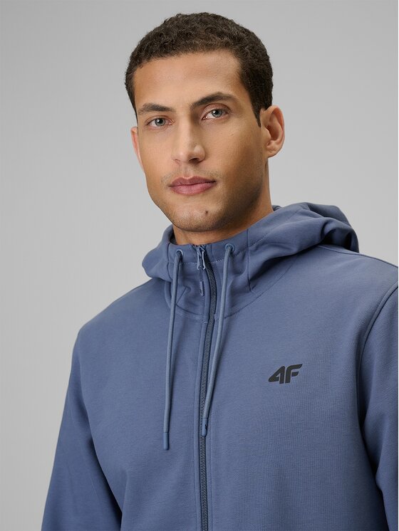 4F 4F Felpa 4FRSS26TSWSM3106-32S Blu scuro Regular Fit