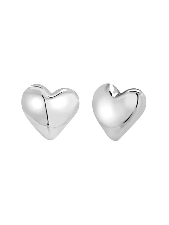Breil Breil Kolczyki BIG HEART Srebrny