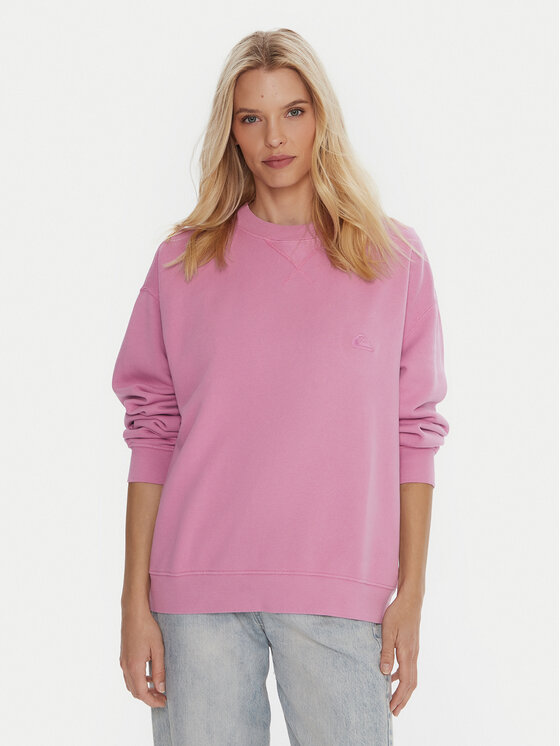 Quiksilver Quiksilver Bluză Essential Crew EQWFT03190 Violet Standard Fit