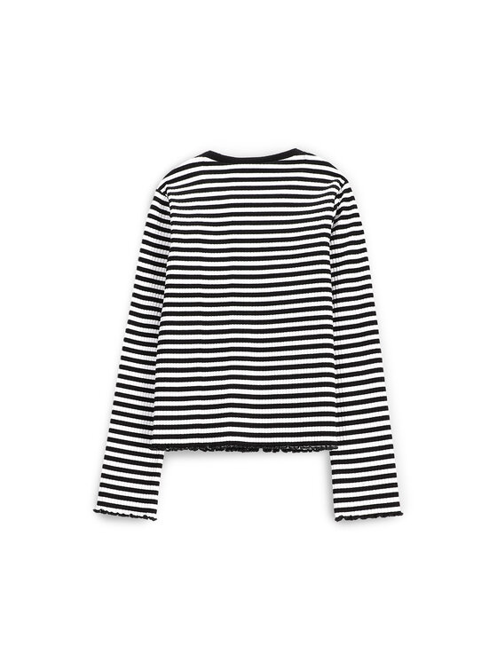 Coccodrillo Coccodrillo Blúzka WC5143101RGJ Čierna Regular Fit