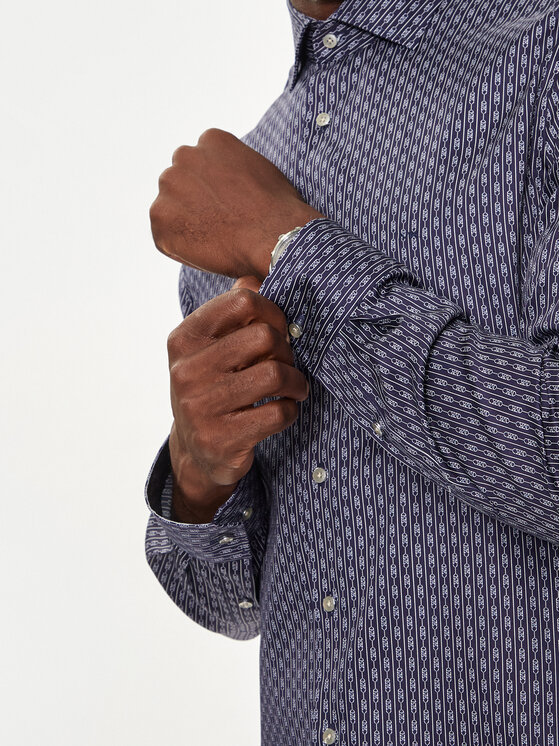 Michael Kors Michael Kors Camicia MK0DS01396 Blu scuro Regular Fit