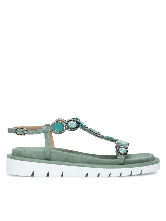 Eva Minge Eva Minge Sandalen MATILDE-V1175-95 Grün