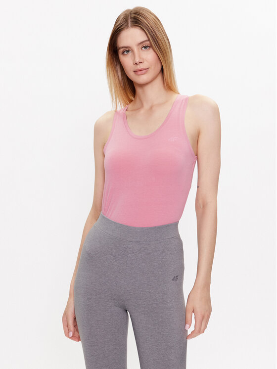 4F Top 4FSS23TTSHF581 Roza Regular Fit