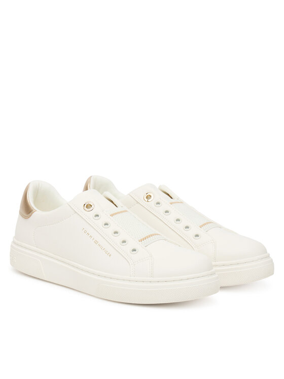 Tommy Hilfiger Tommy Hilfiger Сникърси Low Cut Sneaker T3A9-33983-1355 D Бял