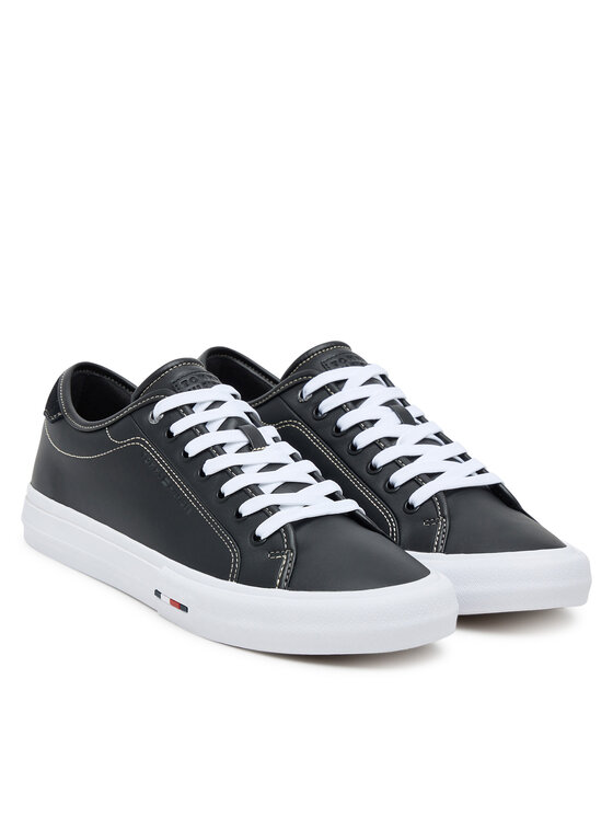 Tommy Hilfiger Tommy Hilfiger Tenniskingad Th Hi Vulc Street Stitch FM0FM05645 Must