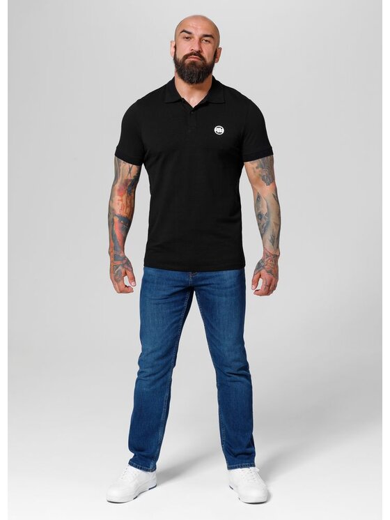 PITBULL PITBULL T-Shirt Koszulka Czarny Regular Fit