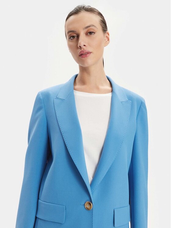 Marella Marella Giacca da abito Estella 2413041131 Blu Oversize