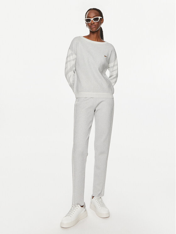 Liu Jo Sport Liu Jo Sport Светр q-roa-33038 Білий Regular Fit