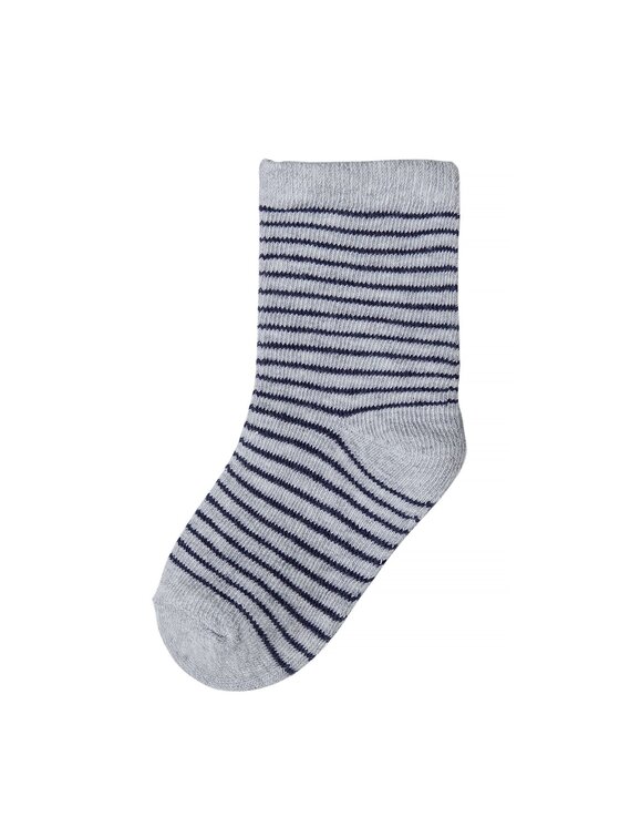 MINOTI MINOTI Zestaw 3 par wysokich skarpet dziecięcych 13sock 3 Niebieski