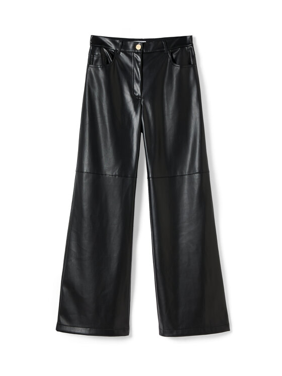 Motivi Motivi Pantaloni di tessuto P03TQ104781N033 Nero Over Fit