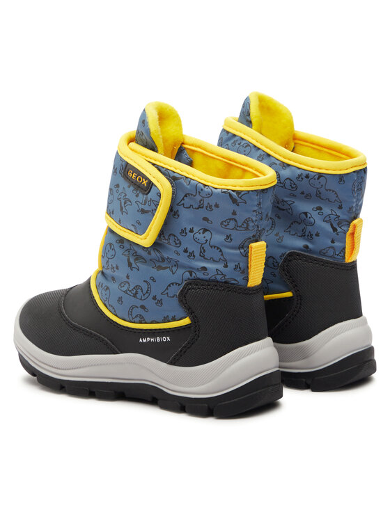 Geox Geox Cizme de zăpadă B Flanfil Boy B Abx B263VE 0CEFU C4K2V S Albastru