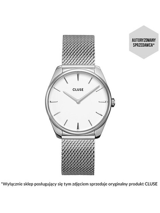 Cluse Cluse Hodinky CW0101212001 Stříbrná