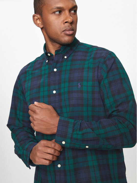 Polo Ralph Lauren Camicia 710942745001 Multicolore Classic Fit Modivo