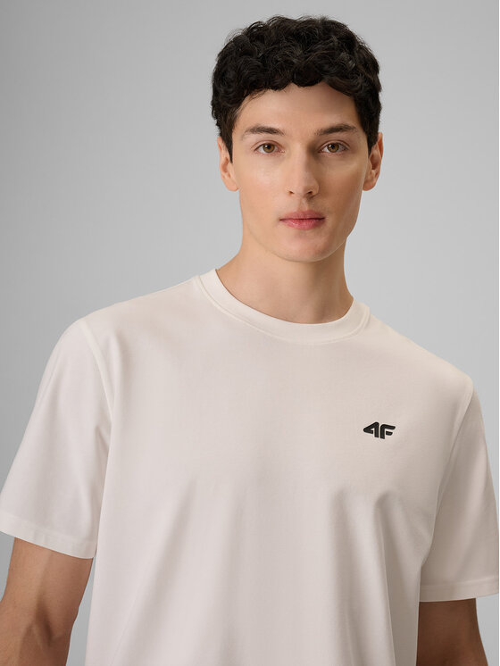 4F 4F T-Shirt PLAYER Biały Relaxed Fit