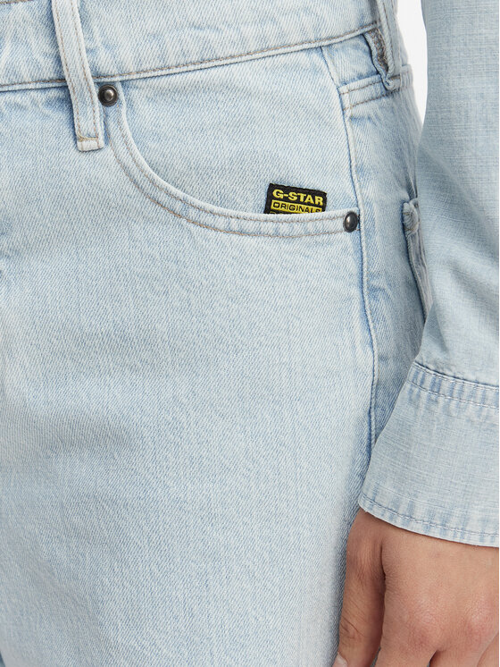 G-Star Raw G-Star Raw Szorty jeansowe Jett D28386-E352 Niebieski jasny Regular Fit
