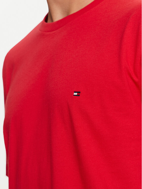 Tommy Hilfiger Tommy Hilfiger Póló Essential MW0MW37267 Piros Regular Fit