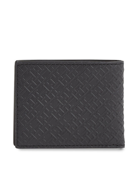 Tommy Hilfiger Tommy Hilfiger Velká pánská peněženka Th Monogram Mini Cc Wallet AM0AM12175 Černá
