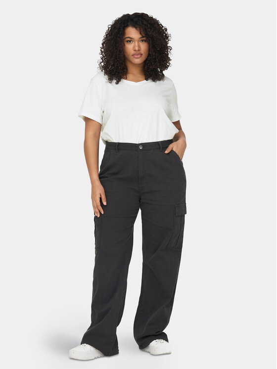 ONLY Carmakoma ONLY Carmakoma T-särk 15285965 Valge Regular Fit