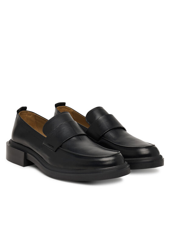 Calvin Klein Calvin Klein Loafersy Cupped Band Loafer Lth HM0HM02065 Černá