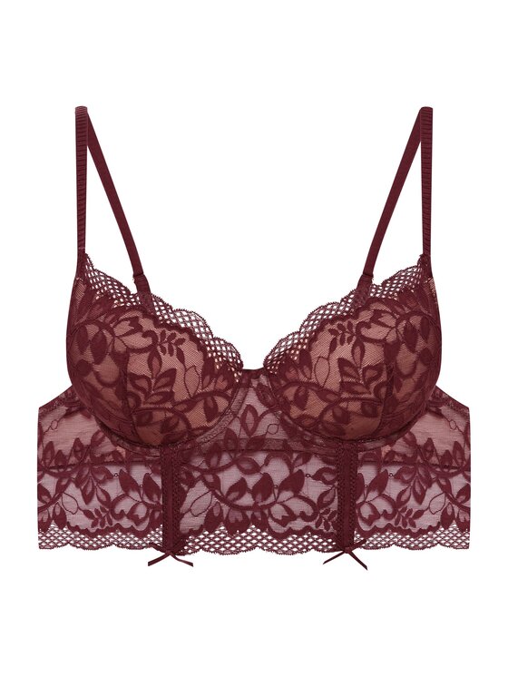 Esotiq Esotiq Biustonosz push-up 42225 Fioletowy