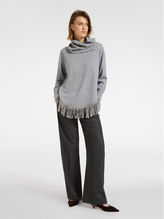 Elena Mirò Elena Mirò Cardigan M470Z000603N003 Grigio A-Line Fit