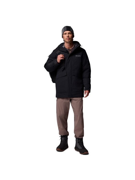 Columbia Columbia Kurtka zimowa 213425 Czarny Regular Fit