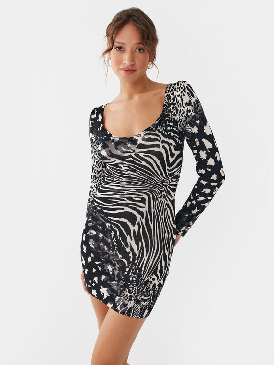 Liu Jo Liu Jo Igapäevane kleit WF3143 MA24I Must Slim Fit