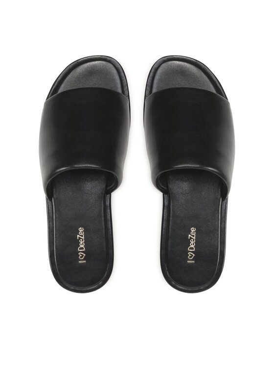 DeeZee DeeZee Pantoletten E8175-1 Schwarz