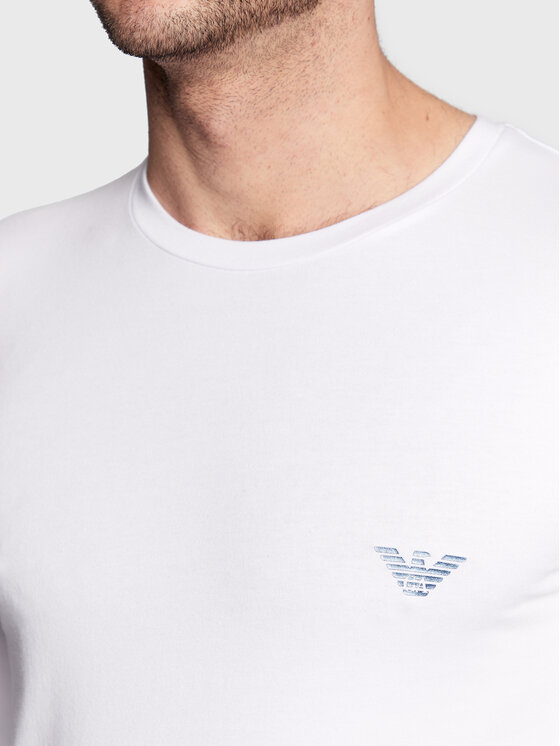 Longsleeve 111023 2F512 00010 Bianco Regular Fit
