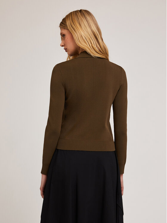 Motivi Motivi Maglione M266W003344N015 Verde Slim Fit