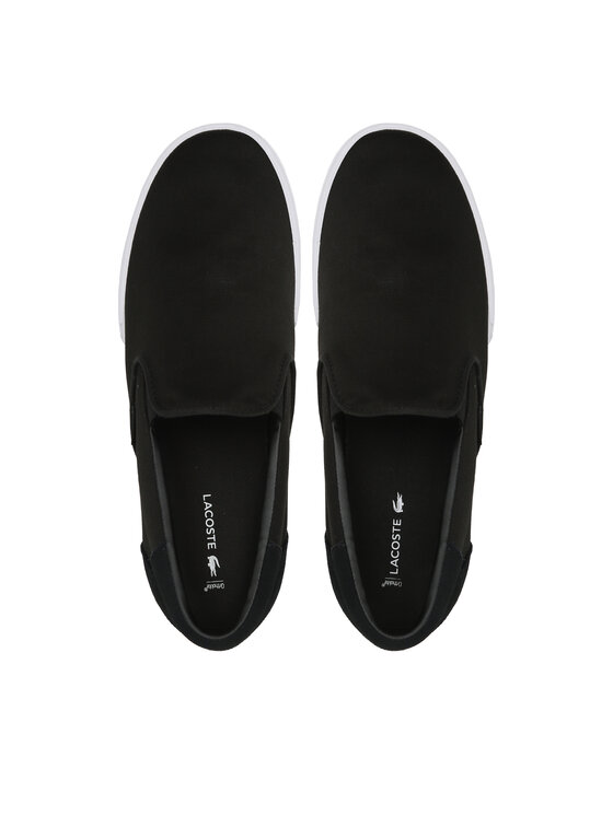 Lacoste black casual shoes outlet
