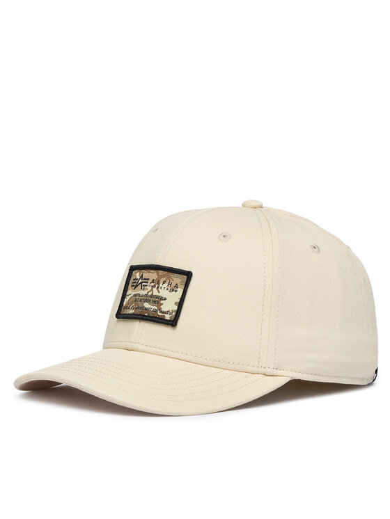 Alpha Industries Alpha Industries Czapka z daszkiem Crew Camo 156903 Écru