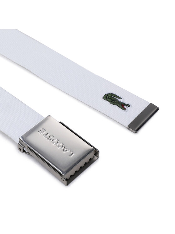Lacoste Lacoste Cintura da uomo RC2012 Bianco