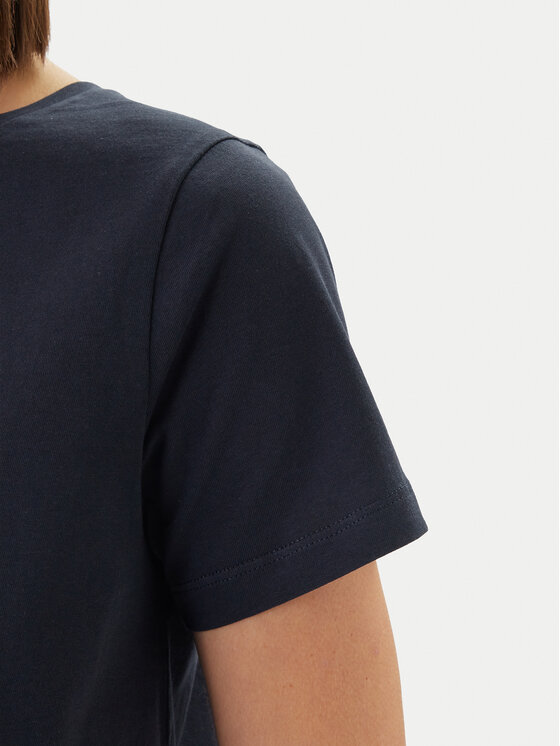 Barbour Barbour T-Shirt Brambles LTS0712NY73 Dunkelblau Regular Fit