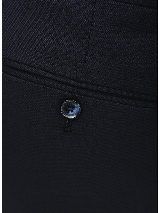 Pako Lorente Pako Lorente Spodnie garniturowe P25SP-6G-014 Granatowy Super Slim Fit