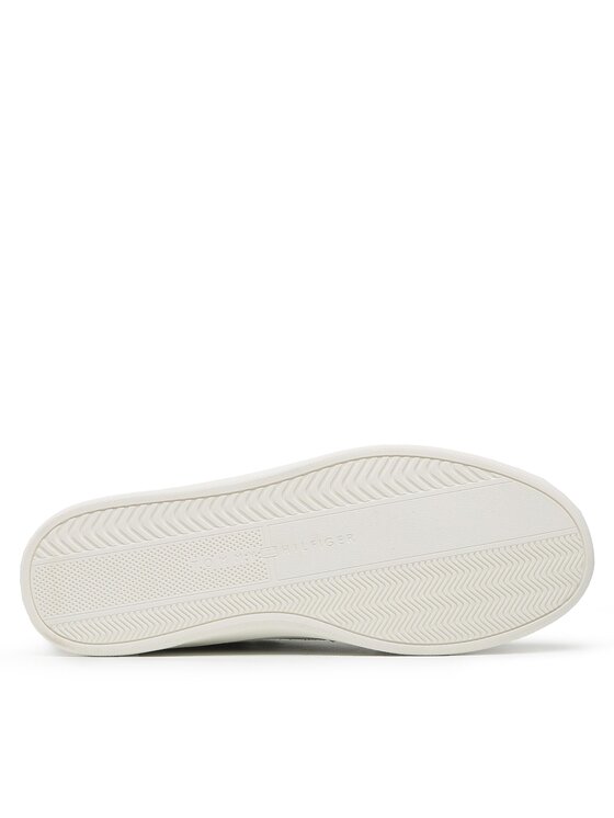 Tommy Hilfiger Tommy Hilfiger Αθλητικά Elevated Cupsole Leather Mix FM0FM04358 Γκρι