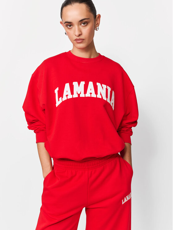 La Mania La Mania Bluza RUFFIE Czerwony Active Fit