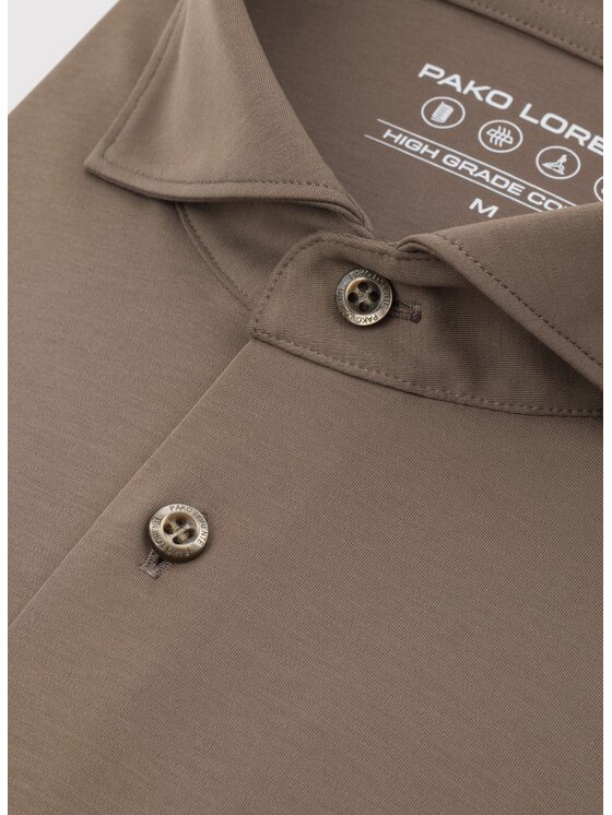 Pako Lorente Pako Lorente Koszula P26WF-1X-020 Beżowy Slim Fit