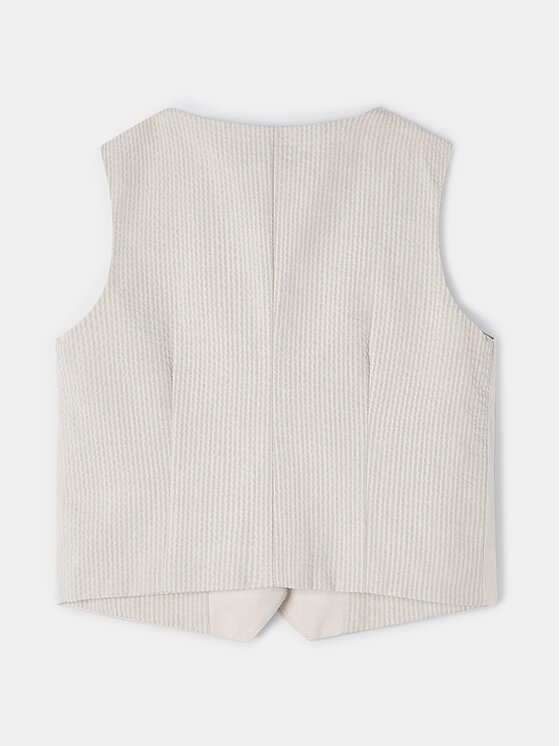 Mayoral Mayoral Gilet 3359 Beige Regular Fit