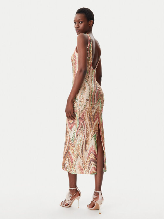 Lola Casademunt by Maite Lola Casademunt by Maite Koktel haljina MS2516006 Šarena Regular Fit