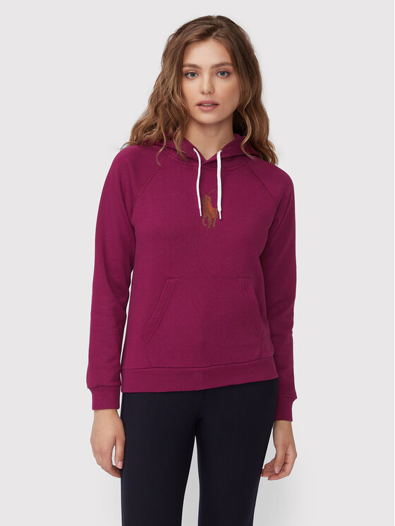 Maroon shop polo hoodie