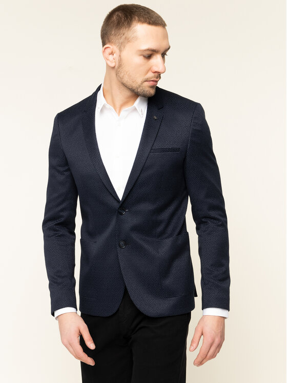 Hugo Blazer Anfred193F1 50422925 Bleu marine Extra Slim Fit Modivo