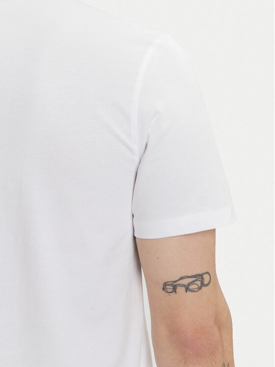 Guess Guess Marškinėliai M5YI15 I3Z14 Balta Regular Fit