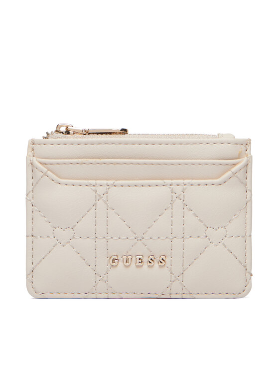 Guess Guess Zestaw etui na karty i brelok GFBOXW P6202 Écru