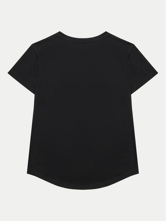 Guess Guess T-shirt J5RI18 K6YW4 Crna Regular Fit