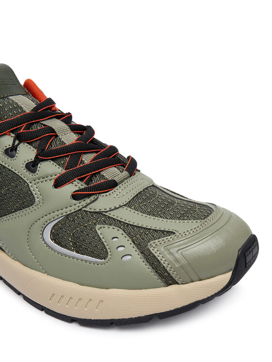 Tommy Jeans Tommy Jeans Sportcipők Tjm Runner Mix Material EM0EM01620 Khaki