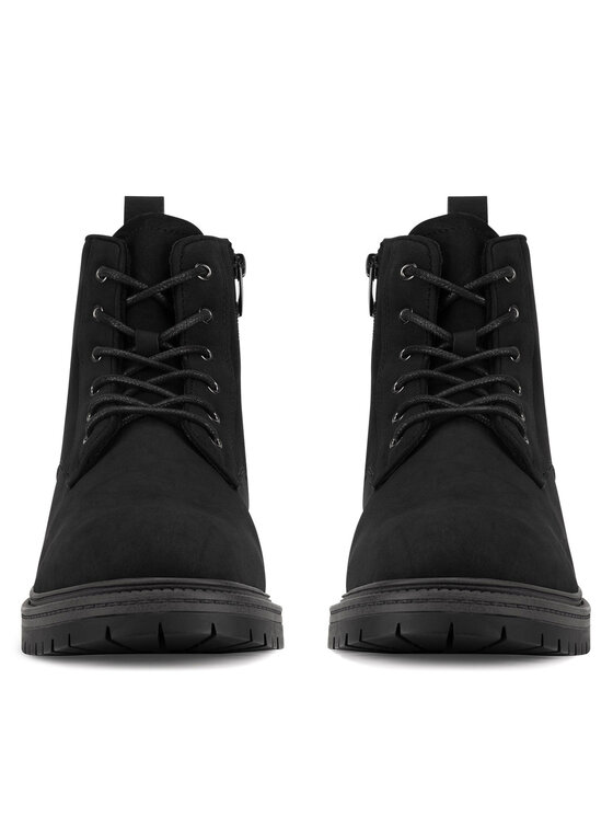Lanetti Lanetti Schnürschuhe MYL8513-3 Schwarz